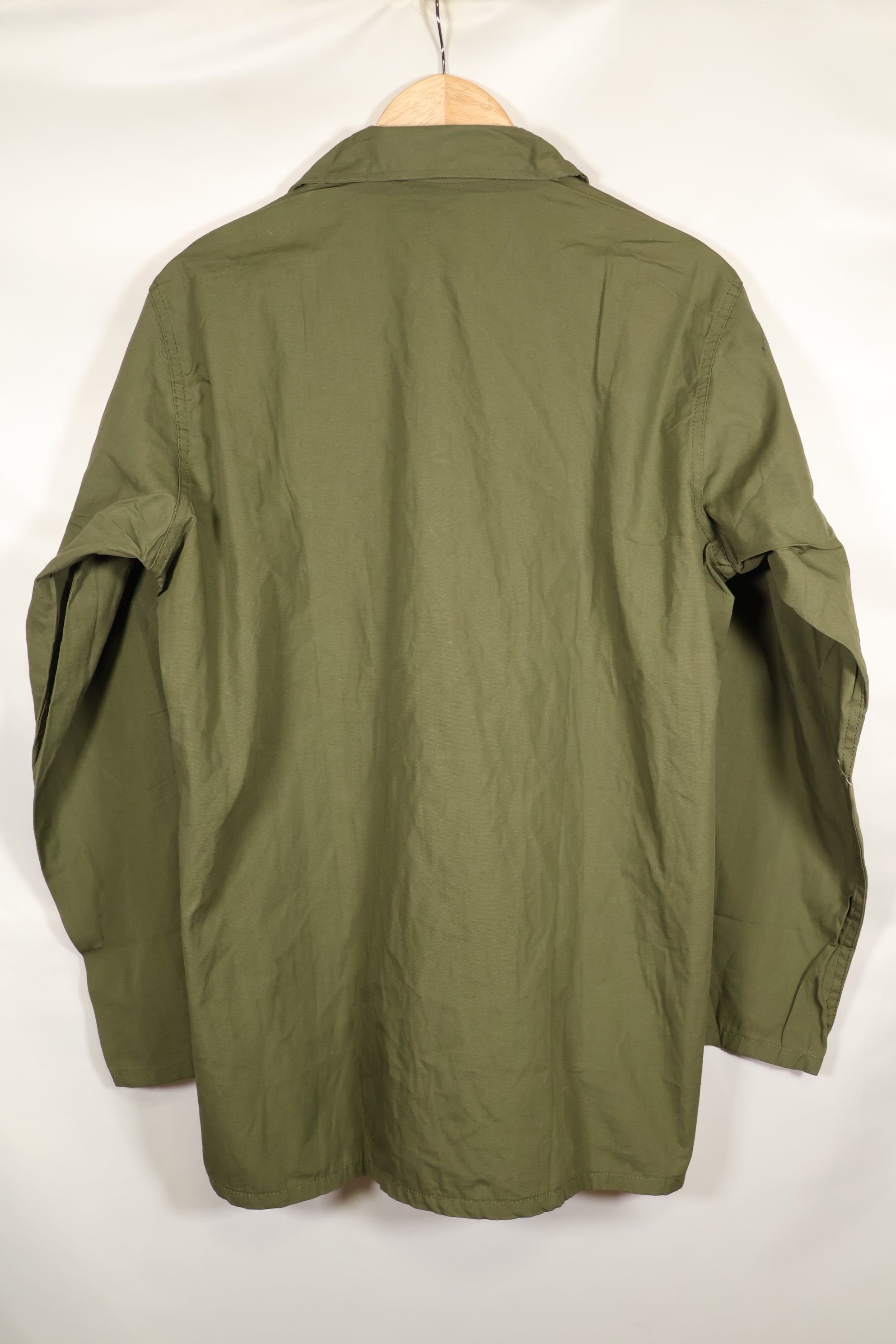 1960's Estimated Medium U.S. Navy Utility Shirt, Poplin, light fabric, almost unused.