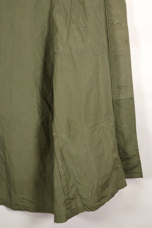 1969 Contract M-R Non Rip 3rd Model Jungle Fatigue Jacket, used, with tape.
