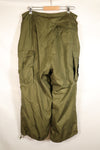 Early 1950s, M-R, M-1951, Arctic Shell Pants, Overpants, with Liner, Used
