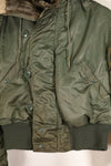 Late 1980s, MEDIUM, Civilian Use, Made by Alpha Industries, N2-B Flight Jacket, Used