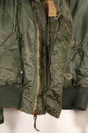 Late 1980s, MEDIUM, Civilian Use, Made by Alpha Industries, N2-B Flight Jacket, Used