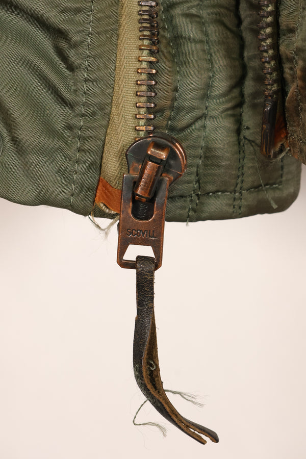 Late 1980s, MEDIUM, Civilian Use, Made by Alpha Industries, N2-B Flight Jacket, Used