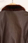 1950s-60s lot US Navy G-1 flight jacket without contract label, used.