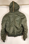 Late 1980s, MEDIUM, Civilian Use, Made by Alpha Industries, N2-B Flight Jacket, Used