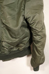 Late 1980s, MEDIUM, Civilian Use, Made by Alpha Industries, N2-B Flight Jacket, Used