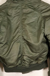 Late 1980s, MEDIUM, Civilian Use, Made by Alpha Industries, N2-B Flight Jacket, Used
