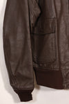 1969 Contract Size 44 US Navy G-1 Flight Jacket Large Size Used