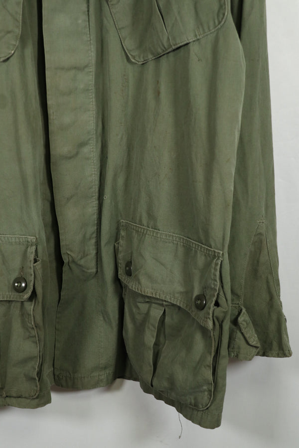 Real 1963 1st Model Jungle Fatigue Jacket MEDIUM-LONG, used with fading.