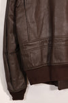1969 Contract Size 44 US Navy G-1 Flight Jacket Large Size Used