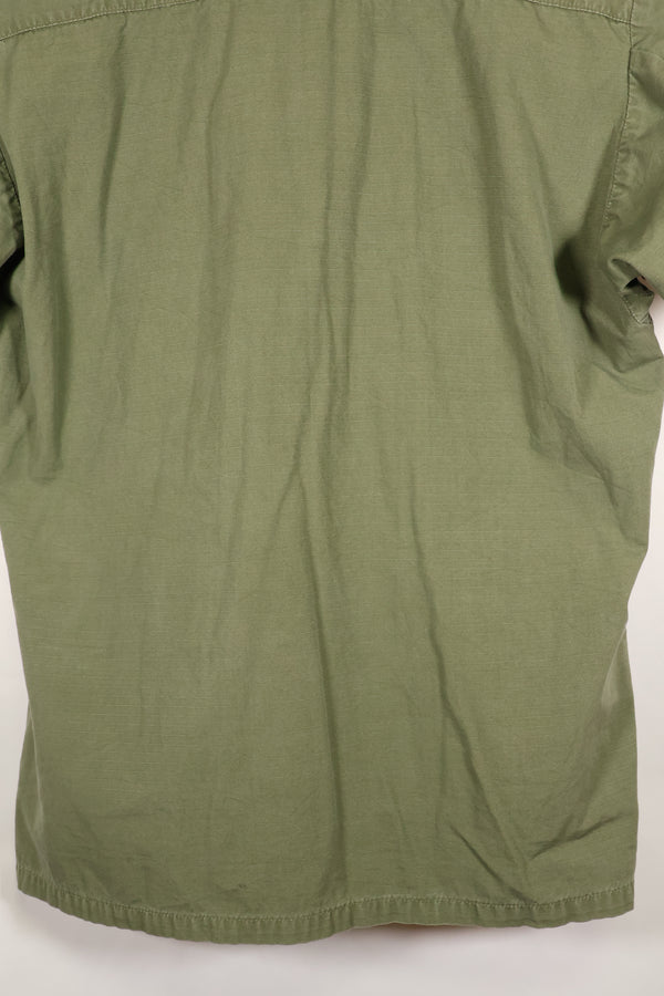 1968 Contract M-S 4th Model Jungle Fatigue Jacket with USAF Tape Short Sleeves Modified Used