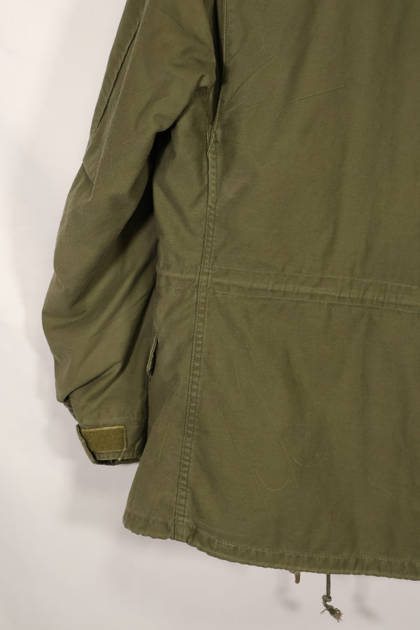 Real owned by former SF member, first model M65 field jacket, estimated 1965-1966, used.