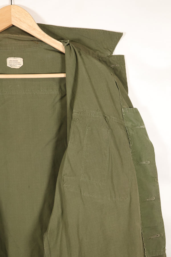 1969 Contract L-R 4th Model Jungle Fatigue Jacket Used
