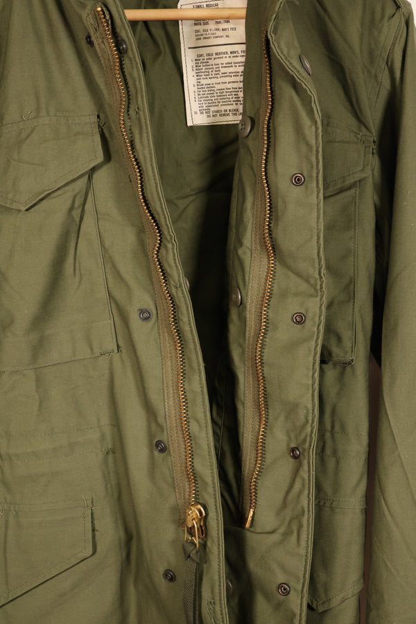 1976年契約　X-S-R　アメリカ軍　M65　フィールドジャケット　ほぼ未使用品