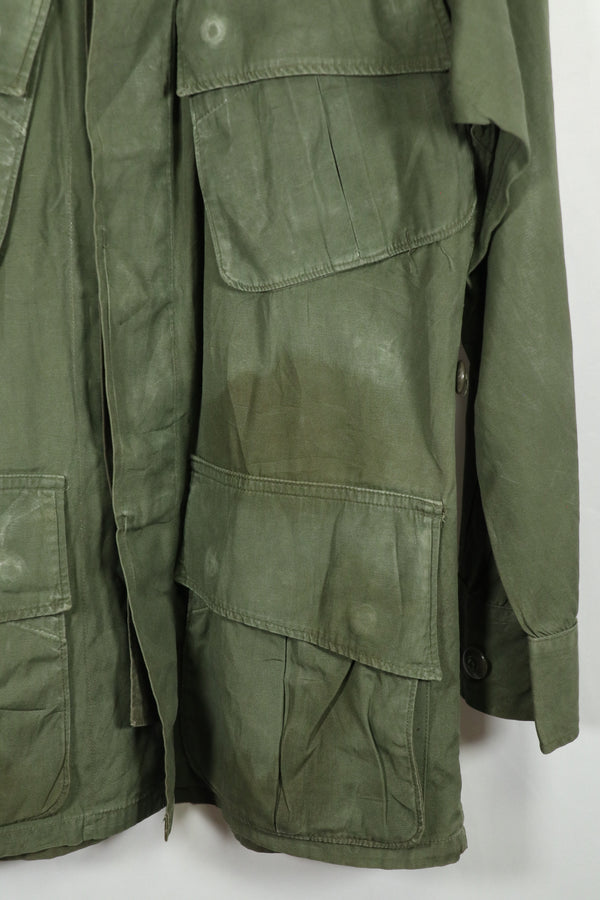 Real 2nd Model Jungle Fatigue Jacket SHORT-X-SMLL, used with fading.