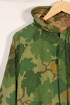 Old replica US Marine Corps Mitchell camouflage reversible hoodie, used.