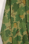 Old replica US Marine Corps Mitchell camouflage reversible hoodie, used.