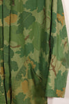 Old replica US Marine Corps Mitchell camouflage reversible hoodie, used.