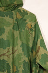 Old replica US Marine Corps Mitchell camouflage reversible hoodie, used.
