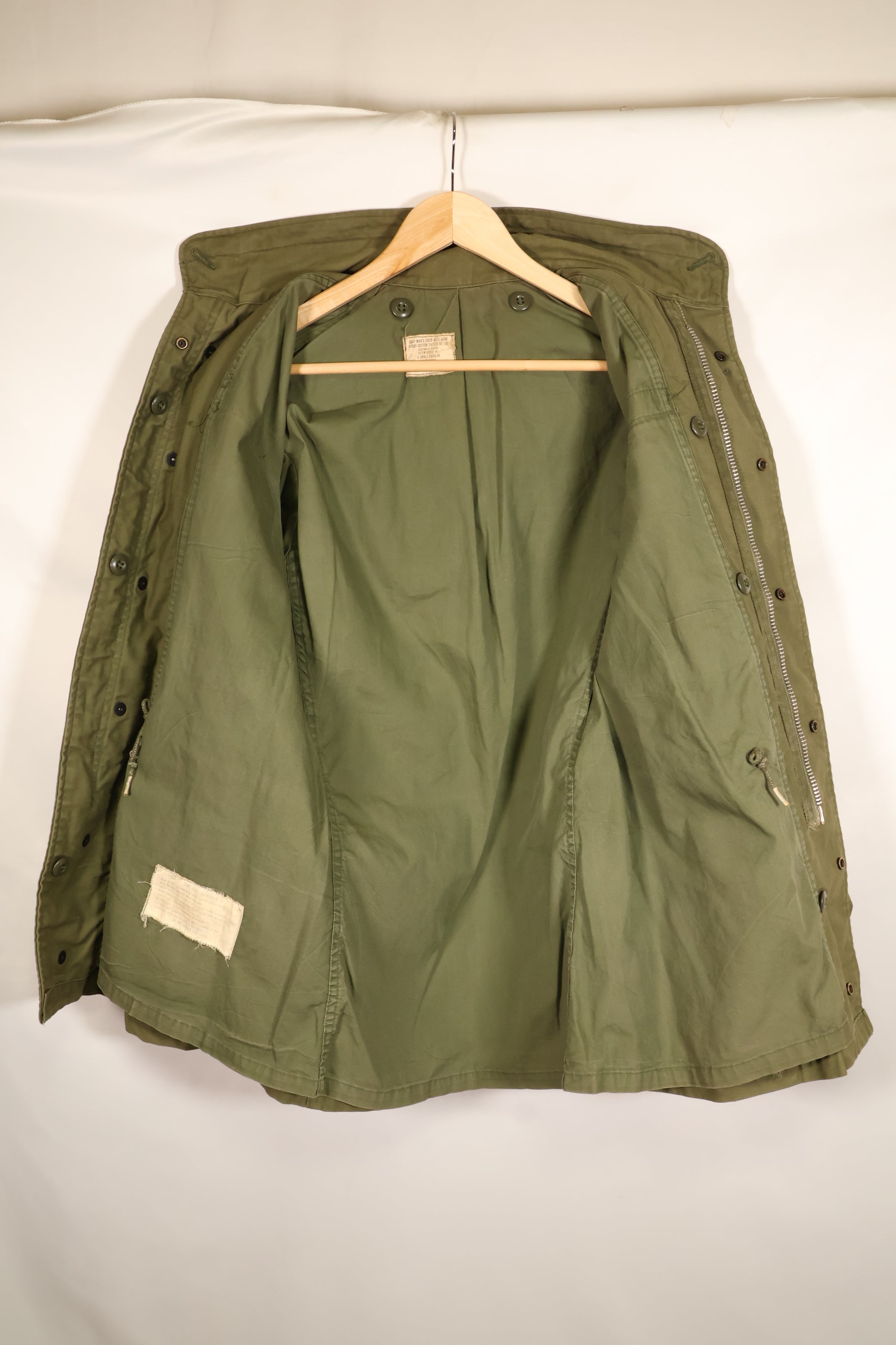 1967年契約　X-S-R　2nd Model M65　フィールドジャケット　パッチ初付け　中古品