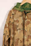 Old replica US Marine Corps Mitchell camouflage reversible hoodie, used.