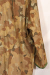 Old replica US Marine Corps Mitchell camouflage reversible hoodie, used.