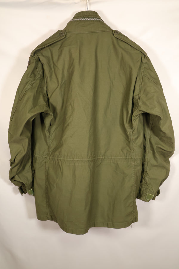 1969年契約　M-L　アメリカ軍　2nd Model M65 フィールドジャケット　アルミジッパー　中古品