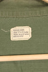 1968 Contract M-S 4th Model Jungle Fatigue Jacket, used, with US ARMY tape.