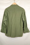 1968 Contract M-S 4th Model Jungle Fatigue Jacket, used, with US ARMY tape.