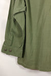 1968 Contract M-S 4th Model Jungle Fatigue Jacket, used, with US ARMY tape.