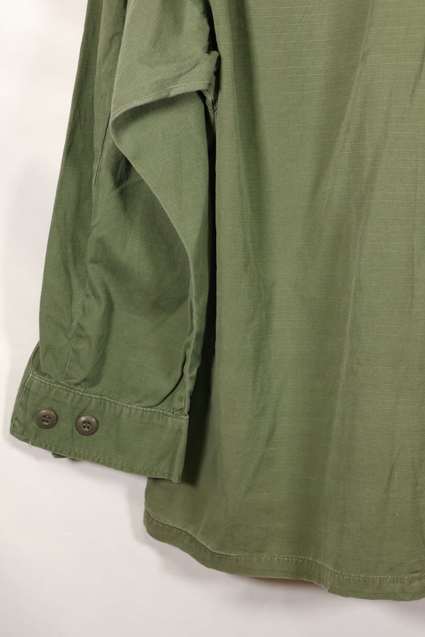 1968 Contract M-S 4th Model Jungle Fatigue Jacket, used, with US ARMY tape.