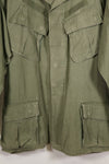 1968 Contract X-L-R 4th Model Jungle Fatigue Jacket, faded, used.