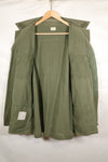 1968 Contract X-L-R 4th Model Jungle Fatigue Jacket, faded, used.