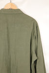 1968 Contract X-L-R 4th Model Jungle Fatigue Jacket, faded, used.