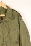 1974 Contract, S-R, U.S. Military, M65 Field Jacket, 3rd Model with Liner, Used