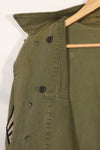 1940's US Army M43 HBT Utility Jacket, used, good condition.