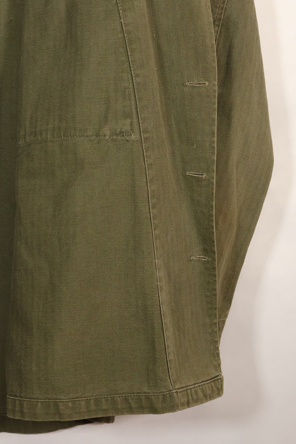 1940's US Army M43 HBT Utility Jacket, used, good condition.