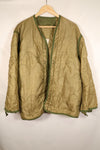 1974 Contract, S-R, U.S. Military, M65 Field Jacket, 3rd Model with Liner, Used