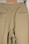1960s 29X31 U.S. Army khaki pants, chinos, used, B