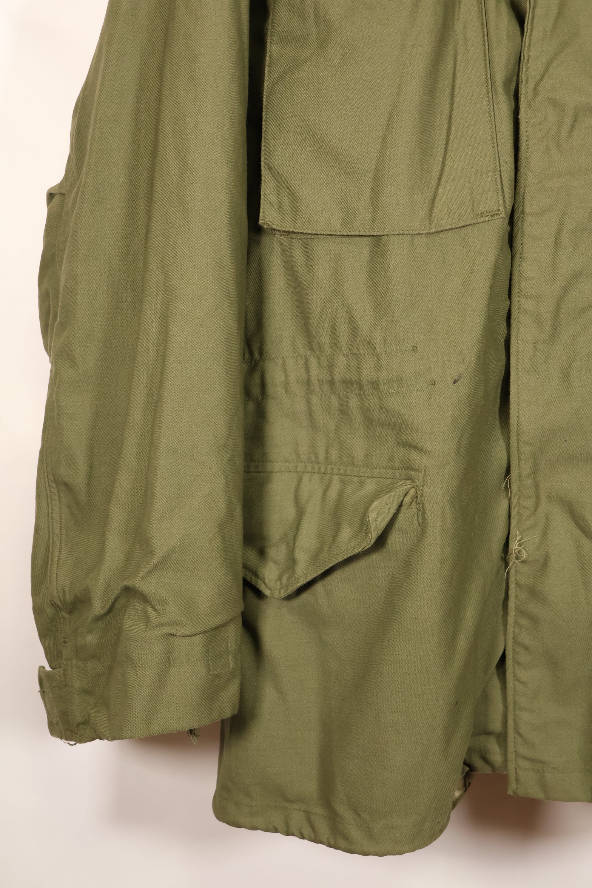 1976 Contract, M-R, U.S. Military, M65 Field Jacket, 1973 M65 Parka Liner, Set, Used