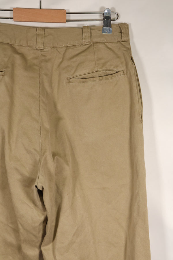 1960s U.S. Army khaki pants, chinos, used, C