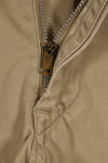 1970's Small Size U.S. Army Khaki Pants, used, used.