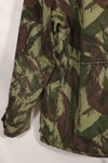 1960s-70s Portuguese Army Lizard Camouflage Combat Jacket, used.