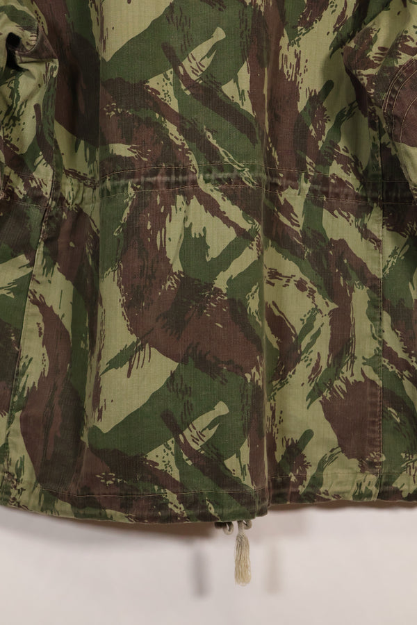 1960s-70s Portuguese Army Lizard Camouflage Combat Jacket, used.