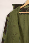1960s-70s Portuguese Army Lizard Camouflage Combat Shirt, used.