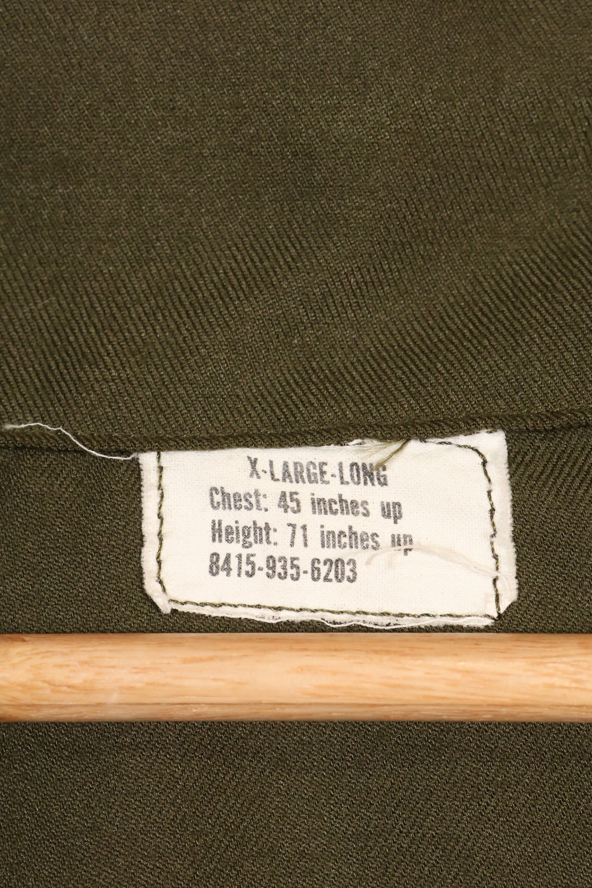 1971 Contract X-L-L U.S. Army NOMEX Shirt Pilot Combat Uniform, almost unused.