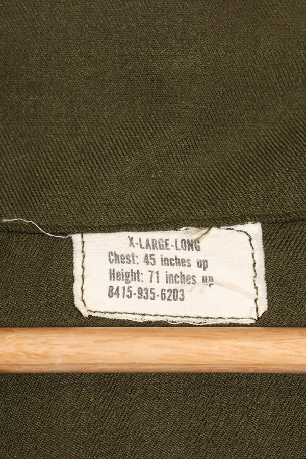 1971 Contract X-L-L U.S. Army NOMEX Shirt Pilot Combat Uniform, almost unused.