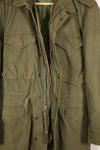 Early 1960s Lot: M-R, U.S. Army M51 Field Jacket with Liner, Used
