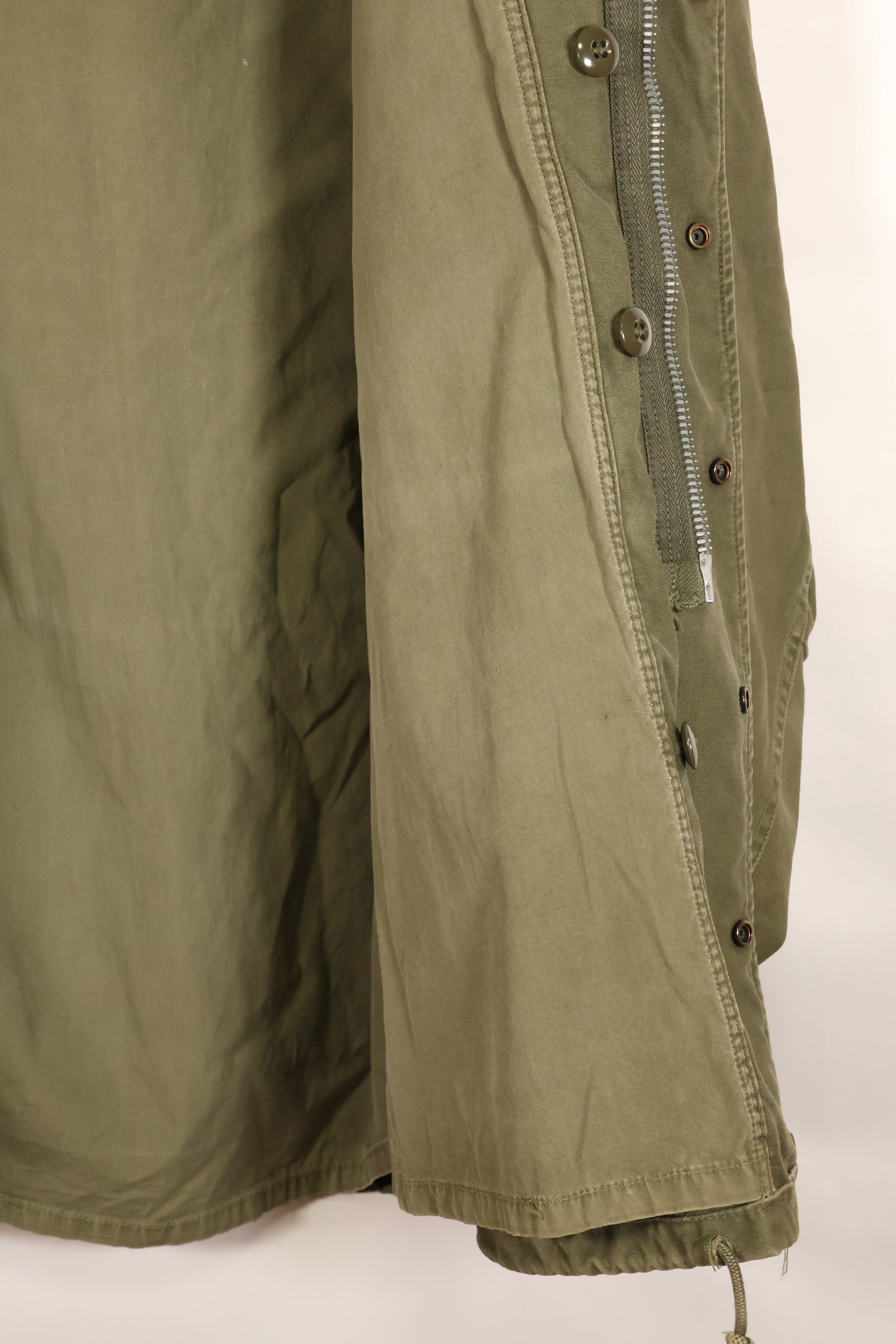 Early 1960s Lot: M-R, U.S. Army M51 Field Jacket with Liner, Used