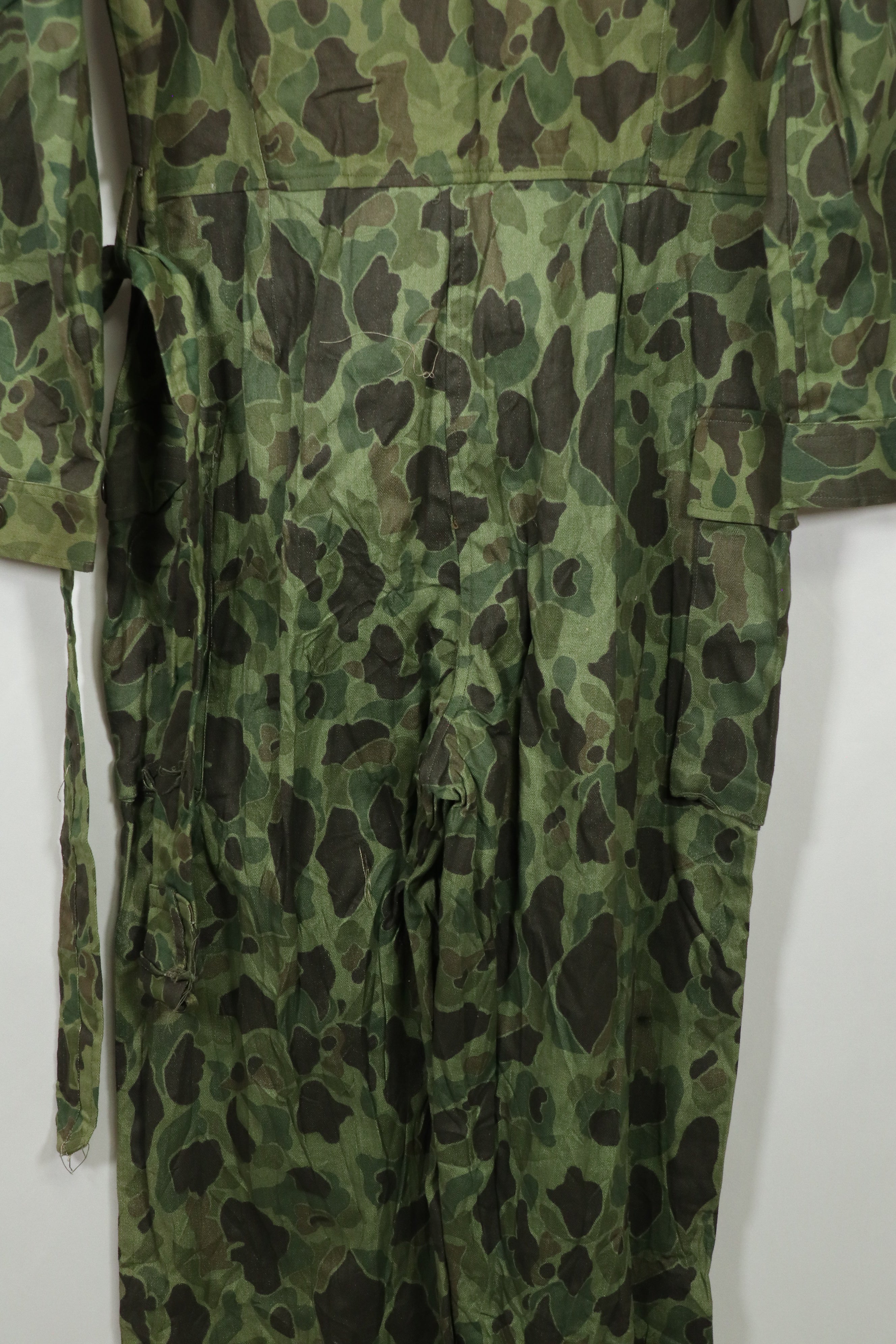 Real South Korean Army Duck Hunter Camouflage Coveralls, unused.