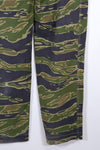 1970's Real Fabric Late Water Tiger Stripe Pants Used Utility Pants